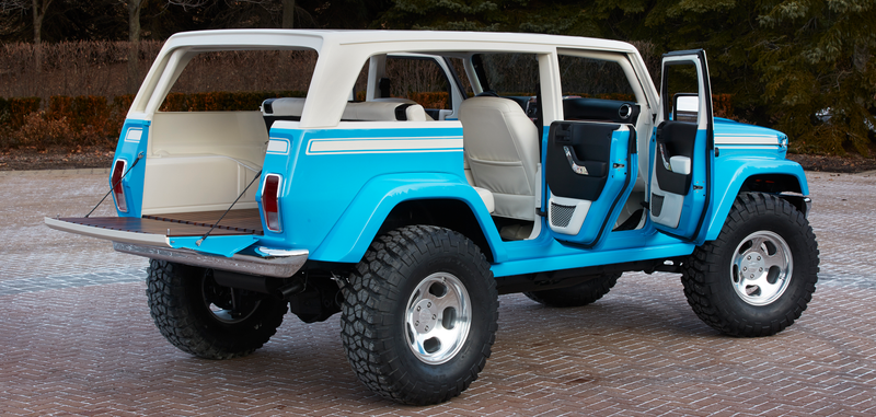 Illustration for article titled The 1970's Jeep Chief Is Back As This Badass Wrangler-Based Prototype